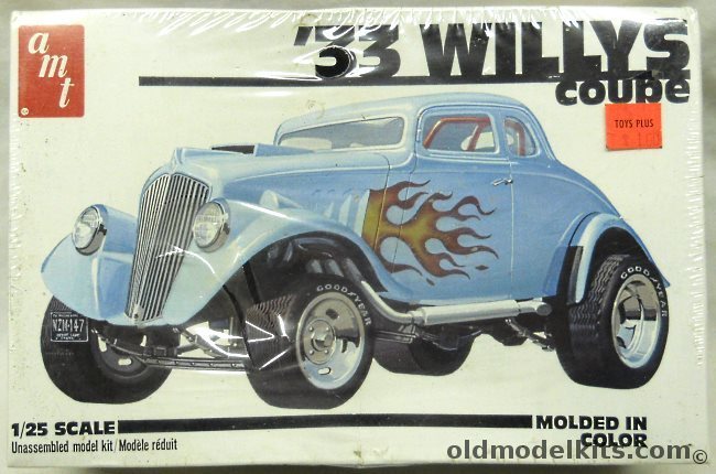 AMT 1/25 1933 Willys Coupe, 2402 plastic model kit